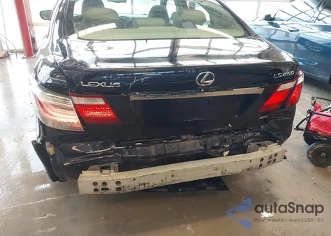 2009 Lexus Ls 460 из США, поврежденный, VIN JTHCL46F295002774